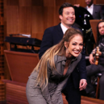 Jennifer Lopez and Jimmy Fallon Bust A Move On TV